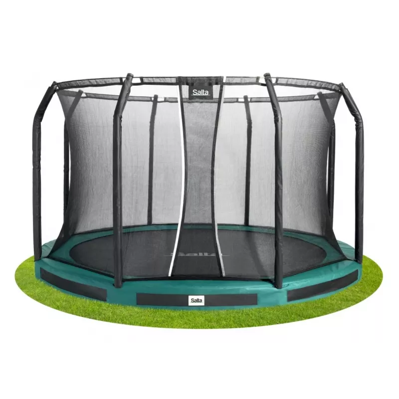 SALTA Premium Ground Combo trampoline 427 cm groen