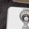 Salter 484 WFEU12 personenweegschaal met vergrootglas, compacte mechanische weegschaal