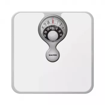 Salter 484 WFEU12 personenweegschaal met vergrootglas, compacte mechanische weegschaal