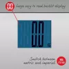Salter 9075 SCFEU12 Max elektronische digitale personenweegschaal, zilver