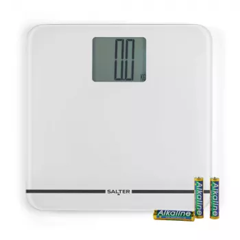 Salter 9075 WFEU12 Max elektronische personenweegschaal, wit