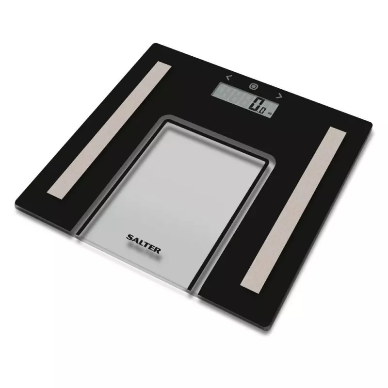 Salter 9128 BFEU12 glazen analyseweegschaal, zwart