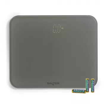 Salter 9204 GFEU12 Shadow digitale personenweegschaal, grijs
