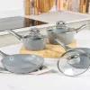 Salter BW04151G1EU7 Timeless Collection RVS 5-delige pannenset