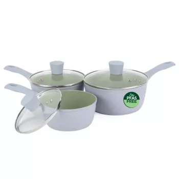 Salter BW092831EU7 Earth 3-delige pannenset (16/18/20 cm)