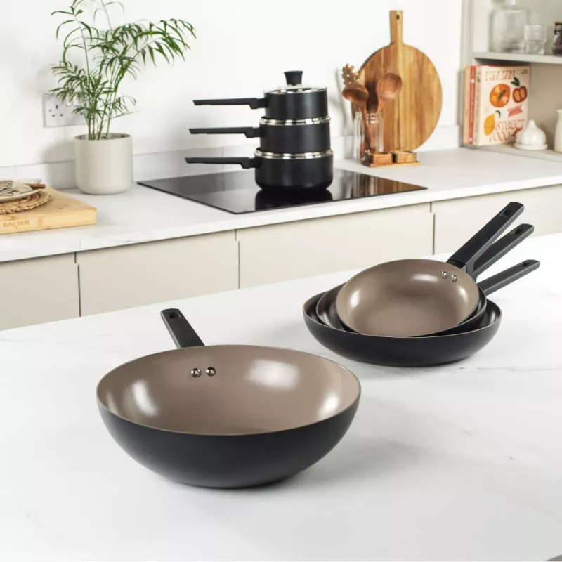 Salter BW12877AS keramische steelpan, 16 cm