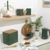 Salter BW12898G Toronto 3-delige voorraaddozen set, groen
