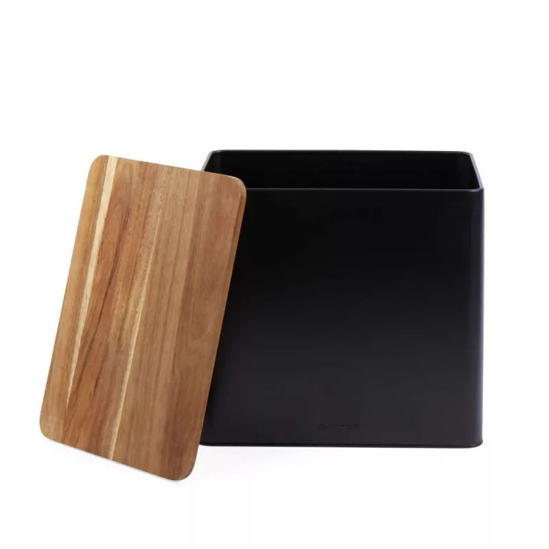 Salter BW128991 Toronto broodtrommel, zwart/hout