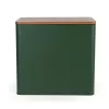 Salter BW12899G Toronto broodtrommel, groen/hout