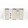 Salter BW13729OEU7 Pebble 3-delige voorraaddozen set stone, beige