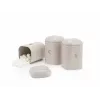 Salter BW13729OEU7 Pebble 3-delige voorraaddozen set stone, beige