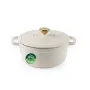 Salter BW13771C Chester 3.4L gietijzeren kasserol 24 cm, crème