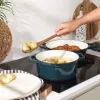 Salter BW13771GR Chester 3,4L gietijzeren braadpan 24 cm, groen