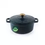 Salter BW13771GR Chester 3,4L gietijzeren braadpan 24 cm, groen
