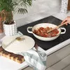 Salter BW13772C Chester 2.8L ondiepe gietijzeren kasserol 30 cm, crème