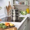 Salter BW13906 Timeless 18 cm stoompan met 3 lagen