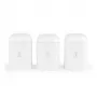 Salter BW14043EU7 Boston 3-delige voorraaddozen set, wit