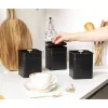 Salter BW14370 Alchemy 3-delige voorraadpot set, zwart
