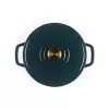 Salter BW14433GR Chester 2L ondiepe gietijzeren braadpan 20 cm, groen