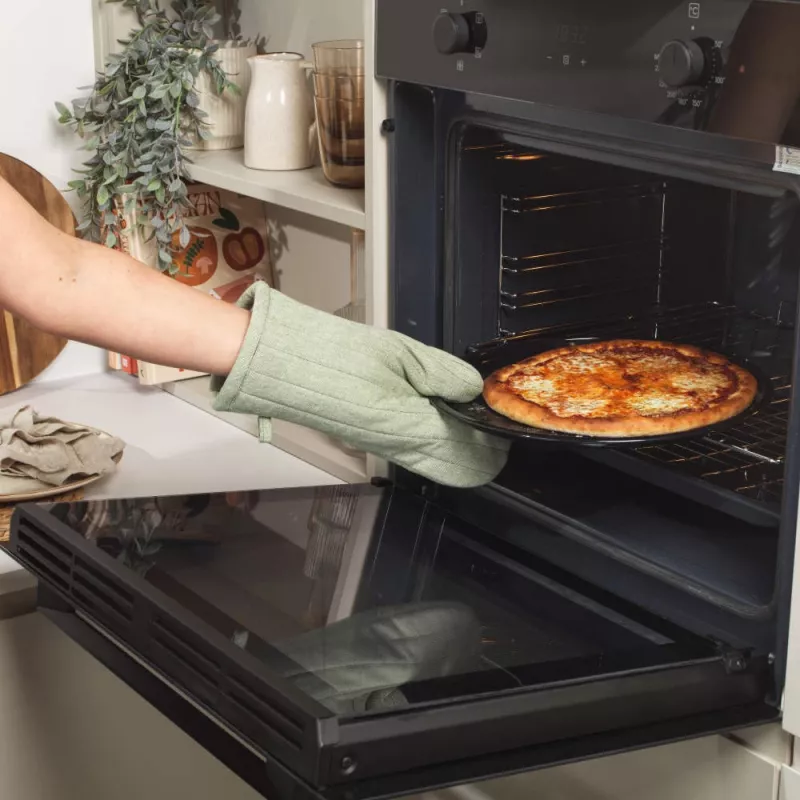 Salter BW14483 Brilliance pizzaplaat 32 cm koolstofstaal anti-aanbak grijs