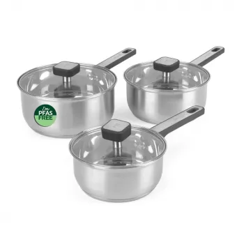 Salter BW14627 Expert 3-delige pannenset (16/18/20 cm)