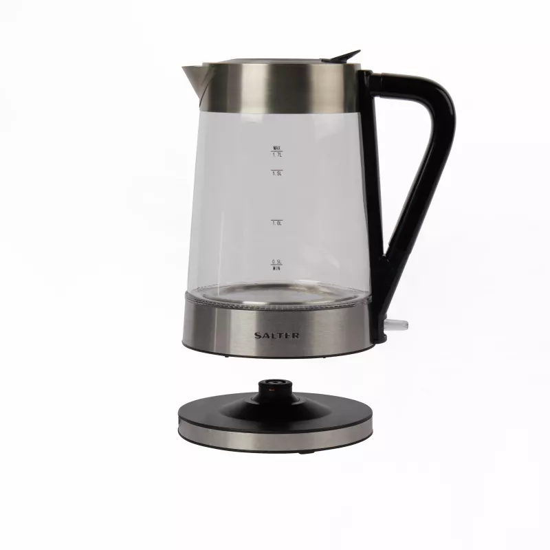 Salter EK5078SSFVDE van kleur veranderende glazen waterkoker 1,7L 3000W
