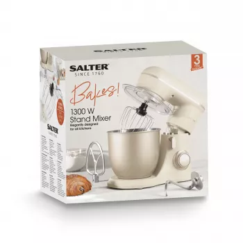 Salter EK5511SBOFVDE Bakes keukenmachine 1000W 5L zwart