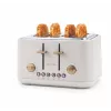 Salter EK5823OBVDE Pebble 4-snijds toaster - obsidian black