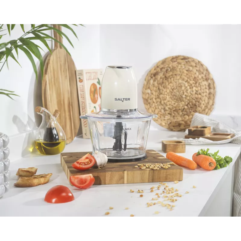 Salter EK6686CRMVDE retro foodchopper 200W 0,5L crème