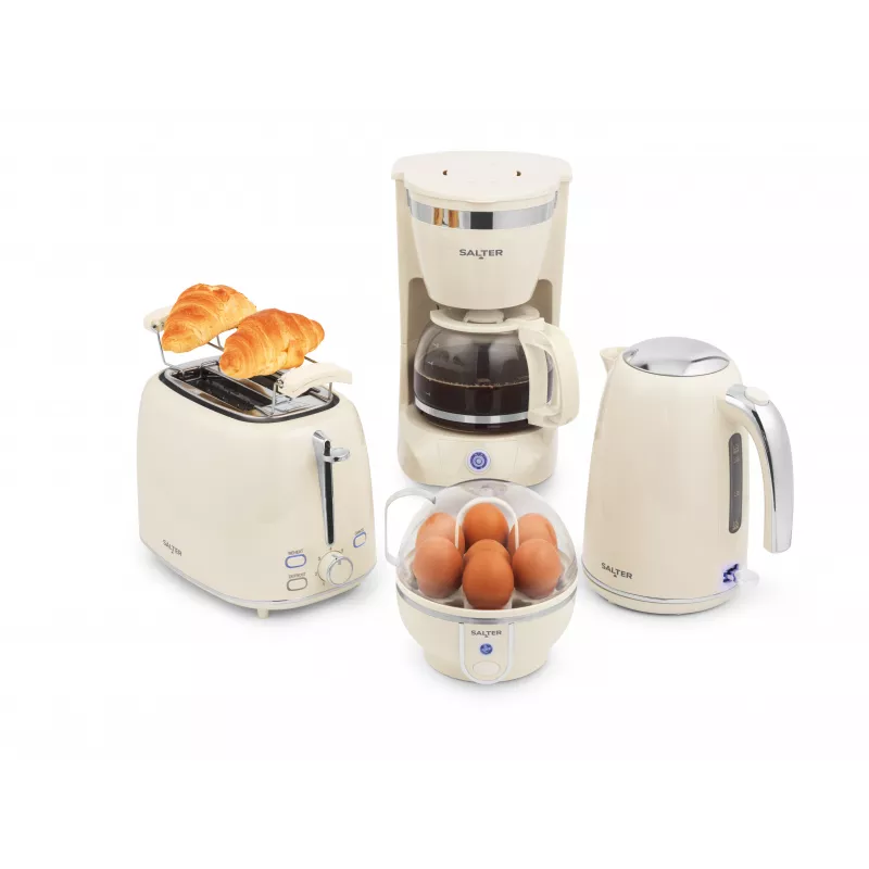Salter EK6695CRMVDE retro filterkoffiezetapparaat 1,25 l 900 W crème