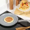 Salter Marblestone 25cm pannenkoekenpan - ultra antiaanbak, geschikt voor inductie, grijs