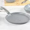 Salter Marblestone 25cm pannenkoekenpan - ultra antiaanbak, geschikt voor inductie, grijs