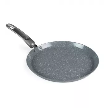 Salter Marblestone 25cm pannenkoekenpan - ultra antiaanbak, geschikt voor inductie, grijs