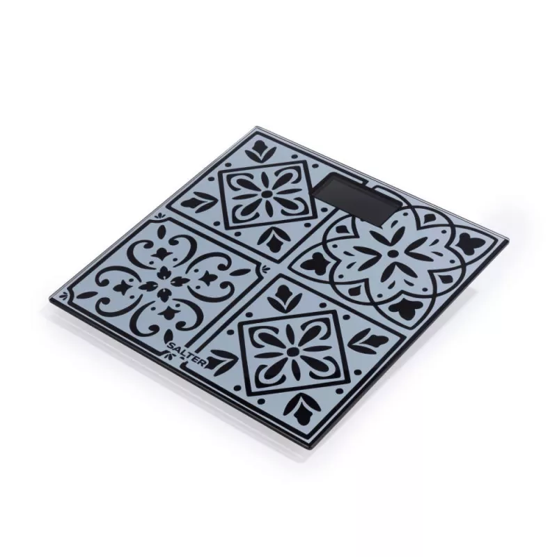 Salter SA00702TCFEU12 Tanger Tile elektronische keukenweegschaal, 5 kg / 1 g, meerkleurig