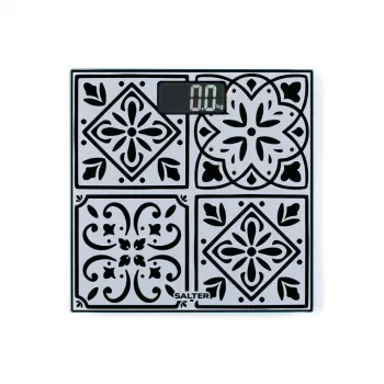 Salter SA00702TCFEU12 Tanger Tile elektronische keukenweegschaal, 5 kg / 1 g, meerkleurig