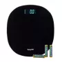 Salter SA00709BFEU12 ronde elektronische weegschaal, zwart