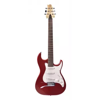 Samick MB-1 MR elektrische gitaar - Metallic Red