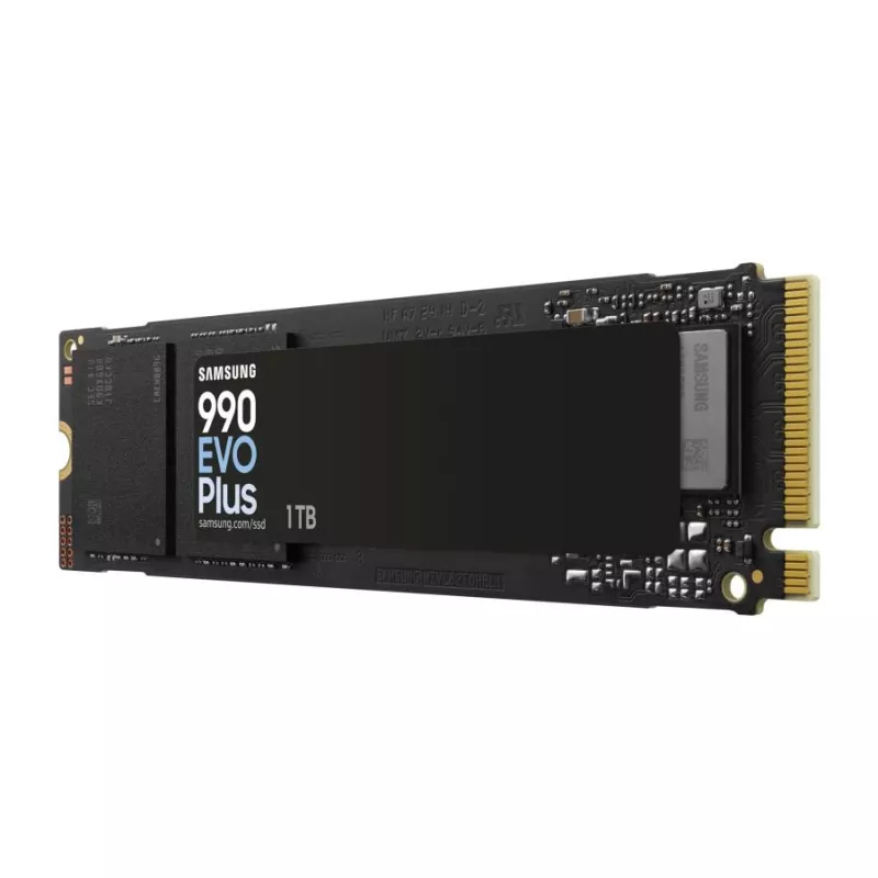 Samsung 990 EVO Plus SSD 1 TB M.2 PCIe 4.0 7150 MB/s 1350000 IOPS zwart