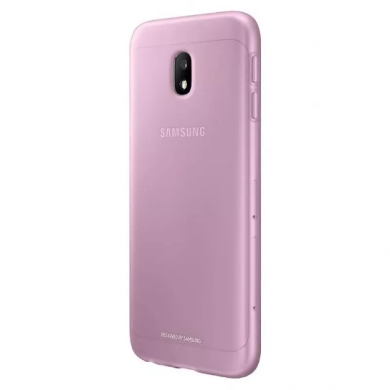 Samsung AJ330TPEG Jelly hoes voor Galaxy J3 (2017) roze