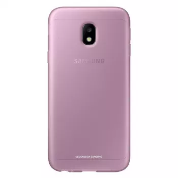 Samsung AJ330TPEG Jelly hoes voor Galaxy J3 (2017) roze