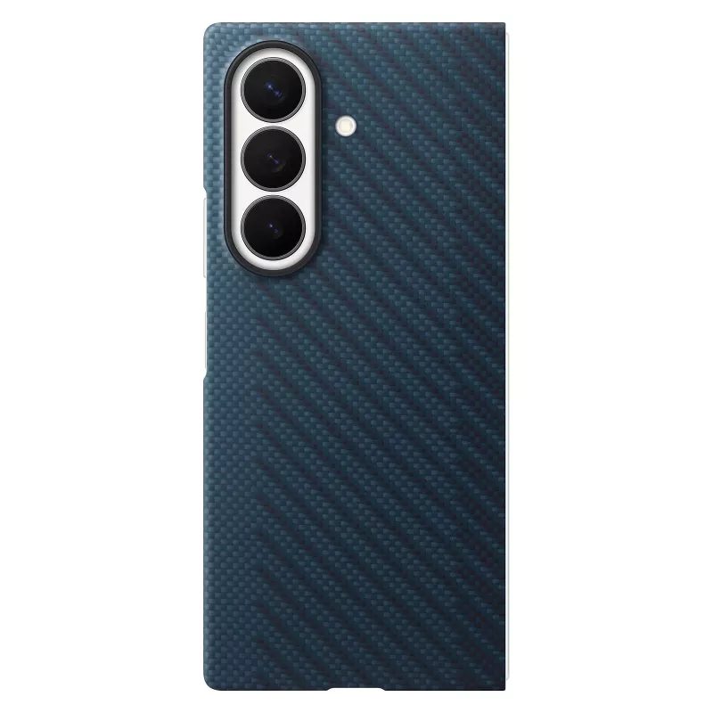 Samsung Carbon Magnet Case voor Galaxy Fold 8 Ultra, navy