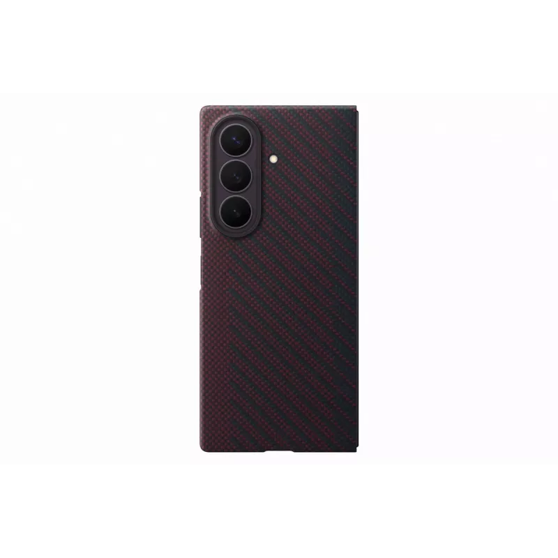 Samsung Carbon Magnet Case voor Galaxy Z Fold 8 Ultra - rood (EF-KF976SREGWW)