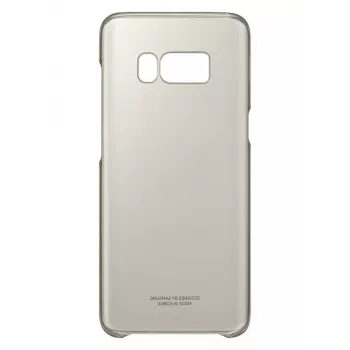 Samsung Clear Cover voor Galaxy S8+ G955 goud