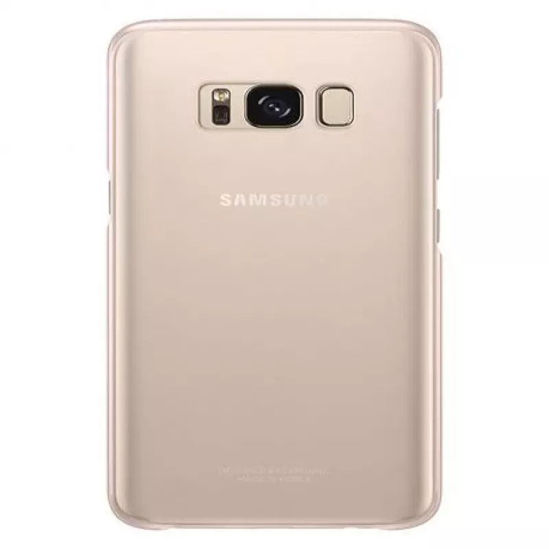 Samsung Clear Cover voor Galaxy S8+ G955 Roze