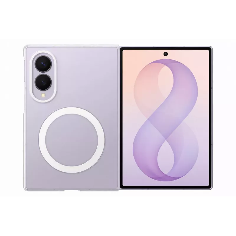 Samsung Clear Magnet Case voor Galaxy Z Fold8, transparant