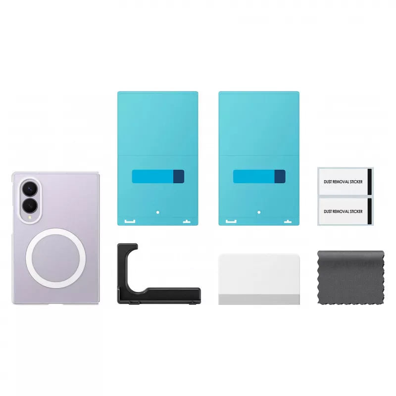 Samsung Clear Magnet Case voor Galaxy Z Fold8, transparant