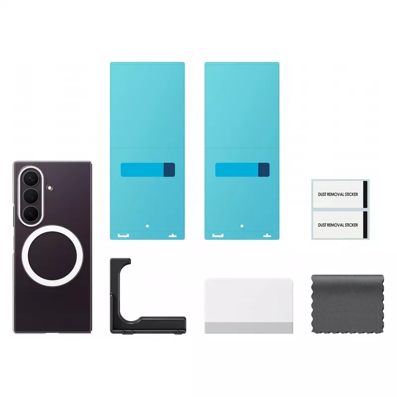 Samsung Clear Magnet Case voor Galaxy Z Fold8 Ultra, transparant