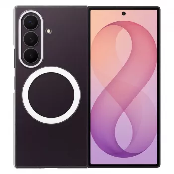 Samsung Clear Magnet Case voor Galaxy Z Fold8 Ultra, transparant