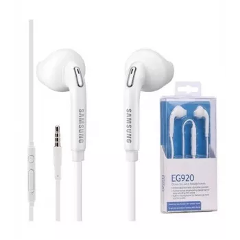 Samsung EARPHONE EG 920 wit bedrade in-ear headset met microfoon