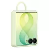 Samsung EF-EF776CGEGWW siliconen ring-magneethoes voor Galaxy Z Flip8, groen
